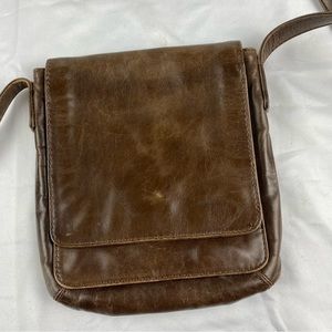 Brown Crossbody Leather Purse